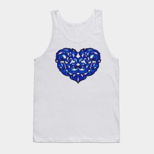 Blue Heart Tank Top